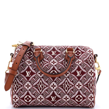 Louis Vuitton Speedy Bandouliere Bag Limited Edition Since 1854 Monogram Jacquard 25