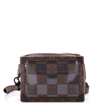 Louis Vuitton Soft Trunk Bag Monogram Chess Coated Canvas and PVC