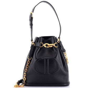 Christian Dior C'est Bucket Bag Leather Small