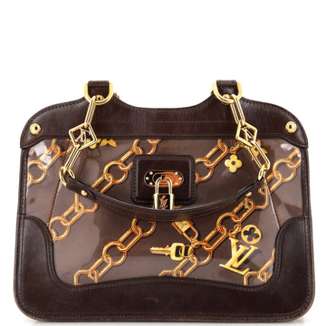Louis Vuitton Charms Cabas PVC Over Printed Silk
