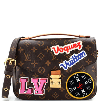 Louis Vuitton Pochette Metis Limited Edition Patches Monogram Canvas