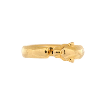 Cartier Panthere de Cartier Band Ring 18K Yellow Gold with Onyx and Tsavorite 7mm