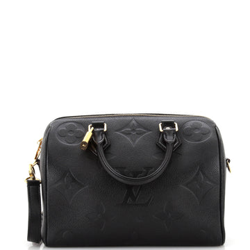 Louis Vuitton Speedy Bandouliere Bag Monogram Empreinte Giant 25
