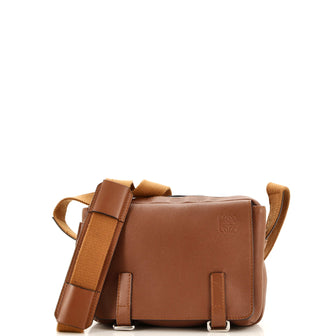 Loewe Military Messenger Bag Leather XS