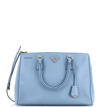 Prada Double Zip Lux Tote Saffiano Leather Large