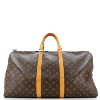 Louis Vuitton Keepall Bag Monogram Canvas 55