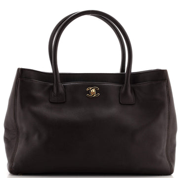 Chanel Cerf Executive Tote Leather Medium