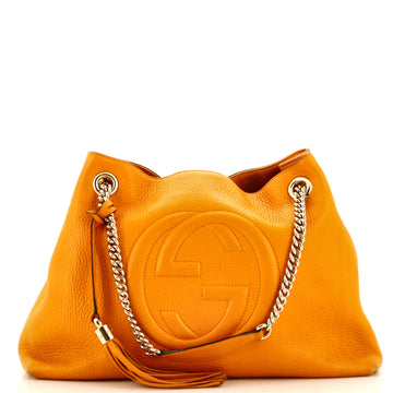 Gucci Soho Chain Strap Shoulder Bag Leather Medium