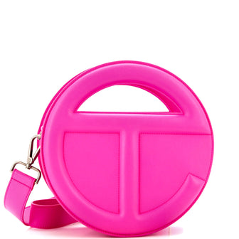 Telfar Round Circle Bag Faux Leather