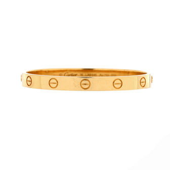 Cartier Love Bracelet 18K Yellow Gold