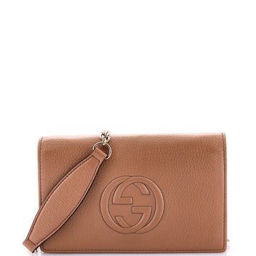 Gucci Soho Wallet on Chain Leather