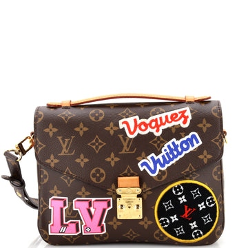 Louis Vuitton Pochette Metis Limited Edition Patches Monogram Canvas