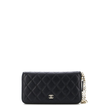 Chanel Trendy CC Wallet on Chain Quilted Lambskin