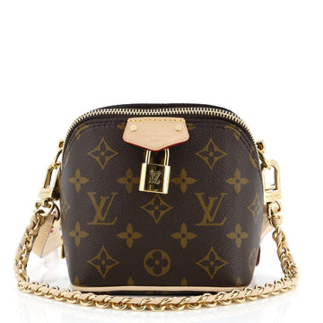 Louis Vuitton Just in Case Shoulder Bag Monogram Coated Canvas