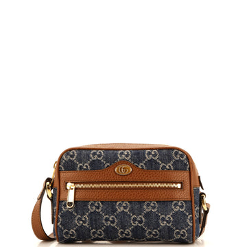 Gucci Ophidia Shoulder Bag GG Denim Mini
