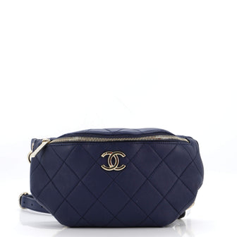 Chanel Resin Elegant Chain Belt Bag Quilted Lambskin