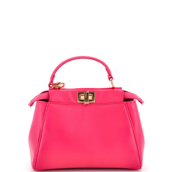 Fendi Peekaboo Bag Leather Mini