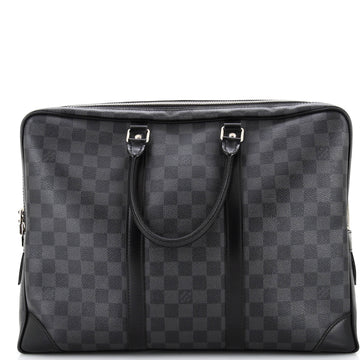 Louis Vuitton Porte-Documents Voyage Briefcase Damier Graphite
