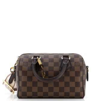 Louis Vuitton Speedy Bandouliere Bag Damier 20