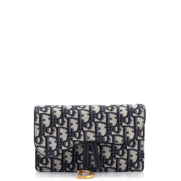 Christian Dior Saddle Rectangular Belt Bag Oblique Canvas