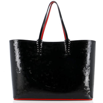 Christian Louboutin Cabata East West Tote Printed Patent Large