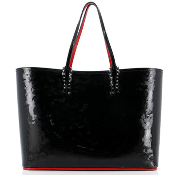 Christian Louboutin Cabata East West Tote Printed Patent Large