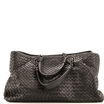 Bottega Veneta Double Chain Tote Intrecciato Nappa Large