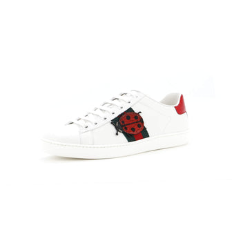 Gucci Ace Sneakers Embroidered Leather