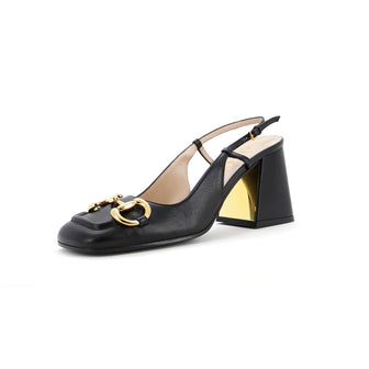 Gucci Women's Horsebit Slingback Pumps Leather