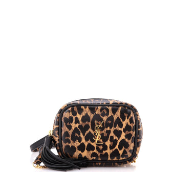 Saint Laurent Classic Monogram Blogger Crossbody Bag Printed Leather Mini