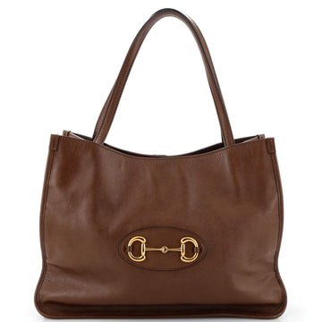 Gucci Horsebit 1955 Tote Leather Medium