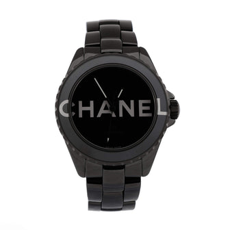 Chanel J12 Wanted de Chanel Automatc Watch Ceramic and Stainless Steel 38