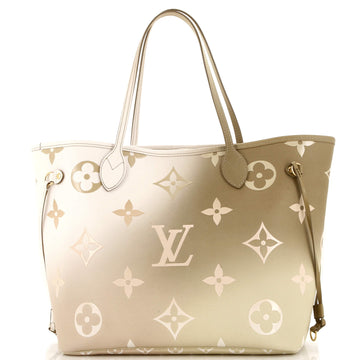Louis Vuitton Neverfull NM Tote Spring in the City Monogram Giant Canvas MM