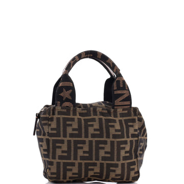 Fendi Vintage 1925 Cosmetic Tote Zucca Canvas Mini