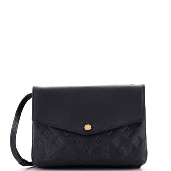 Louis Vuitton Twice Handbag Monogram Empreinte Leather