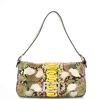 Fendi Baguette Bag Python