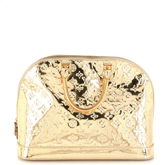Louis Vuitton Alma Handbag Monogram Miroir PVC GM
