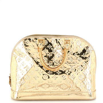 Louis Vuitton Alma Handbag Monogram Miroir PVC GM