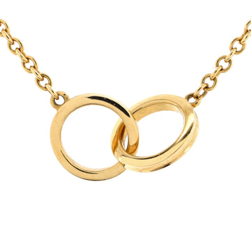 Tiffany & Co. 1837 Multiple Interlocking Circles Long Necklace 18K Yellow Gold