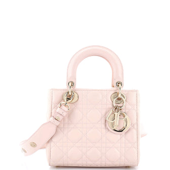 Christian Dior My Lady Dior Bag Cannage Quilt Lambskin