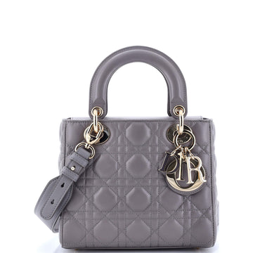 Christian Dior My Lady Dior Bag Cannage Quilt Lambskin