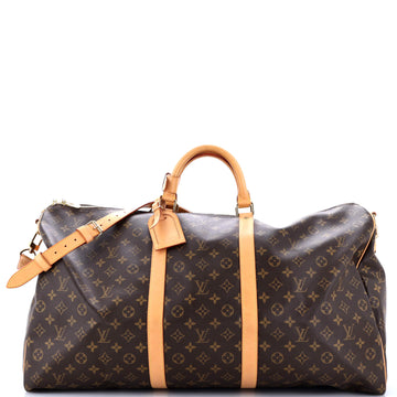 Louis Vuitton Keepall Bandouliere Bag Monogram Canvas 60