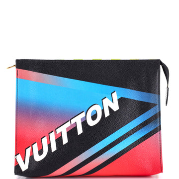 Louis Vuitton Toiletry Pouch Limited Edition Race Leather 26
