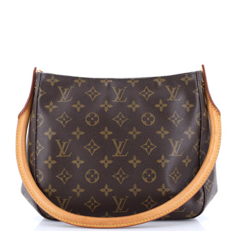Louis Vuitton Looping Handbag Monogram Canvas MM