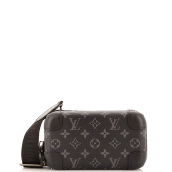 Louis Vuitton Horizon Clutch Monogram Eclipse Canvas