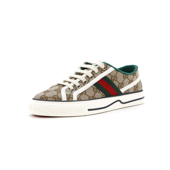 Gucci 1977 Tennis Sneakers GG Embroidered Canvas