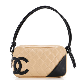 Chanel Cambon Pochette Quilted Leather