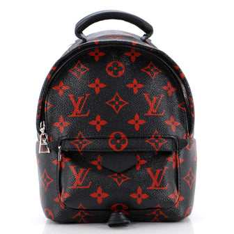 Louis Vuitton Palm Springs Backpack Limited Edition Monogram Infrarouge Mini