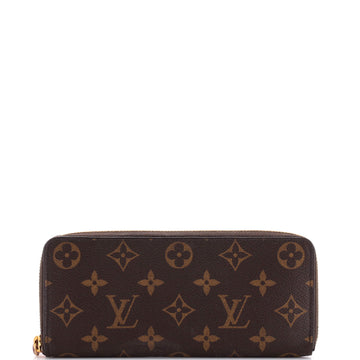 Louis Vuitton Clemence Wallet Monogram Canvas