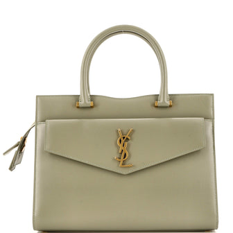 Saint Laurent Uptown Tote Leather Medium